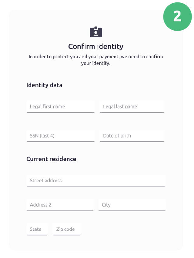 Earnnest step 2