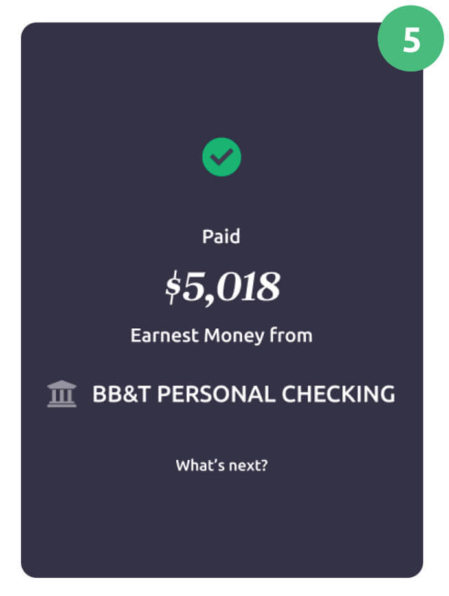 Earnnest step 5